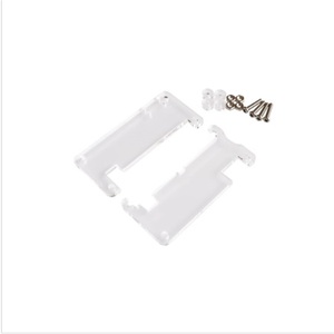 Per Raspberry Pi Zero custodia in acrilico 3 colori scatola guscio trasparente nero blu acrilico custodia trasparente scatola per RPI Zero - Product Image 1
