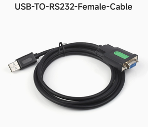 FYX USB至RS232 9针DB9公母串行端口适配器串行电缆com端口数据电缆FT232 USB至DB9公/母端口 - Product Image 3