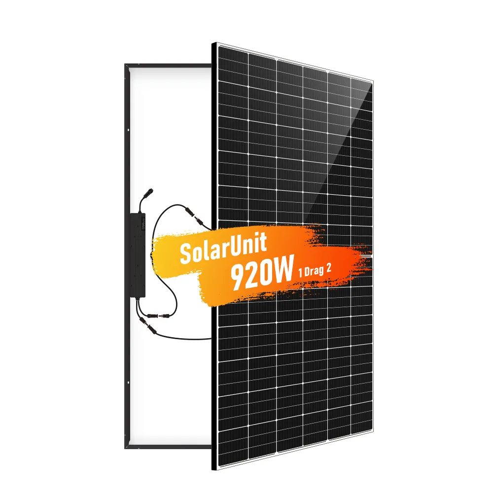 SolarUnit tak ve çekme tipi 920w 1500w güneş enerjisi sistemi tüketici elektroniği güneş sistemi komple set