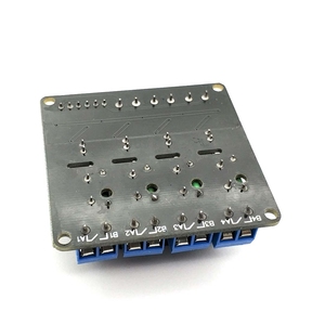 5V modulo relè a stato solido a 4 canali a basso livello 250V 2A uscita con componenti elettronici con fusibile a resistenza - Product Image 4