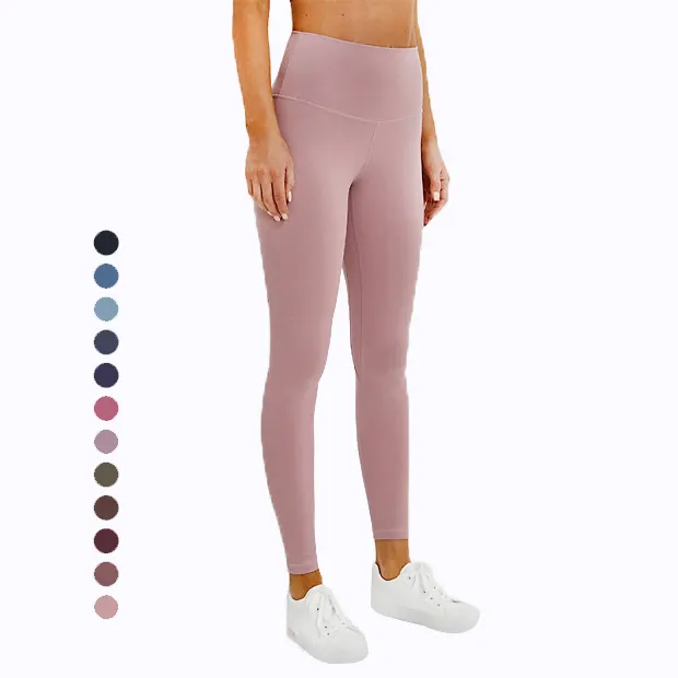 Celana Yoga Olahraga Wanita, Legging Fitness Gym Kontrol Perut Jogging Grosir Latihan Pinggang Tinggi Olahraga 50 Buah