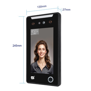 Pantalla táctil de 7 pulgadas TCP/IP Wifi USB Código QR Reconocimiento facial dinámico Sistema de control de acceso Huella digital SDK API Cloud intergate - Product Image 5