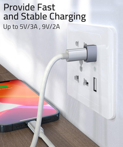 适用于iphone 12 13 14 15转换器的USB至USB C适配器C型母至公充电器电缆转换器 - Product Image 3