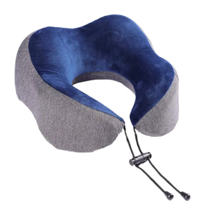 Có thể điều chỉnh cổ gối du lịch gối Bộ nhớ bọt hỗ trợ di động có thể gập lại Ergonomic cổ tử cung phần còn lại máy bay xe thoải mái - Product Image 5