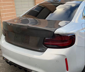 100% kuru karbon Fiber arka gövde BMW M2 M2 M2C MP tarzı 2014-2022 Boot Trunk için Fit - Product Image 3