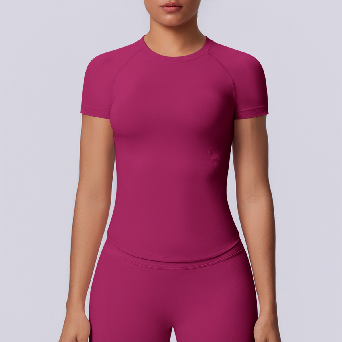 6705 Manches Courtes - Couleur Baies Sauvages