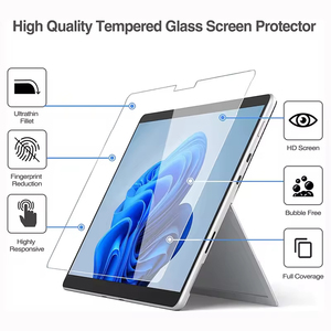 Anti-Scratch 9H temperli cam ekran koruyucu için Microsoft Surface Pro 8 2021 Pro X 13 inç - Product Image 2