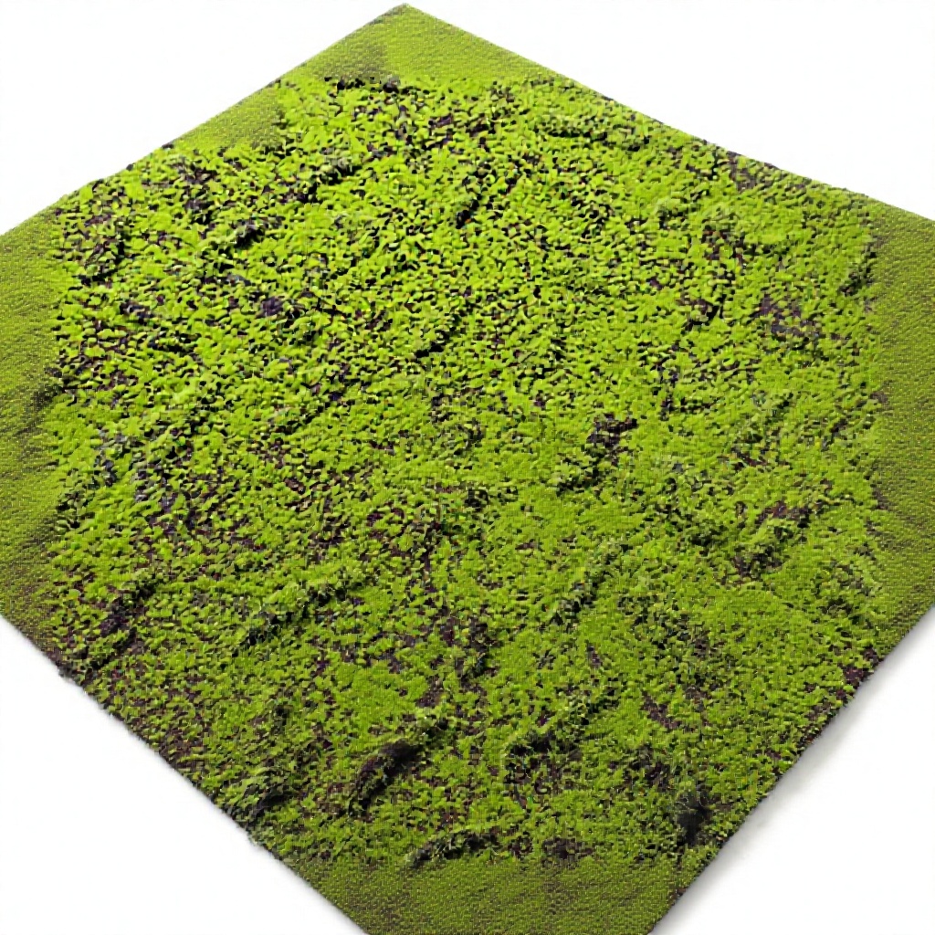 Mousse de sable ondulée 1m x 1m