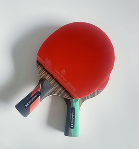 X5 Professional Carbon Table Tennis Racket 7-Layer Customised <strong>Arc</strong> with Coloured Rubbers Enhanced Performance