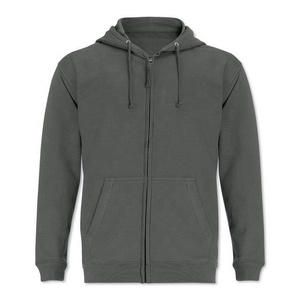 定制男士高品质空白黑色涤纶制服套头衫运动衫刺绣连帽衫