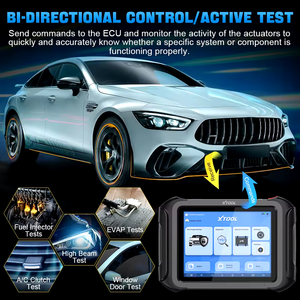 XTOOL X100MAX2車両診断ツールJ2534 ECUプログラミングIMMO読み取りPIN/コード42 + サービス双方向OBD2カースキャナー - Product Image 5
