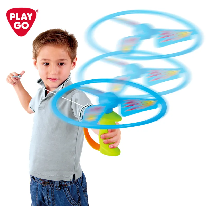 Playgo FLYING DISC 어린이를위한 야외 장난감 놀이 플라스틱 남녀공용 플라잉 디스크