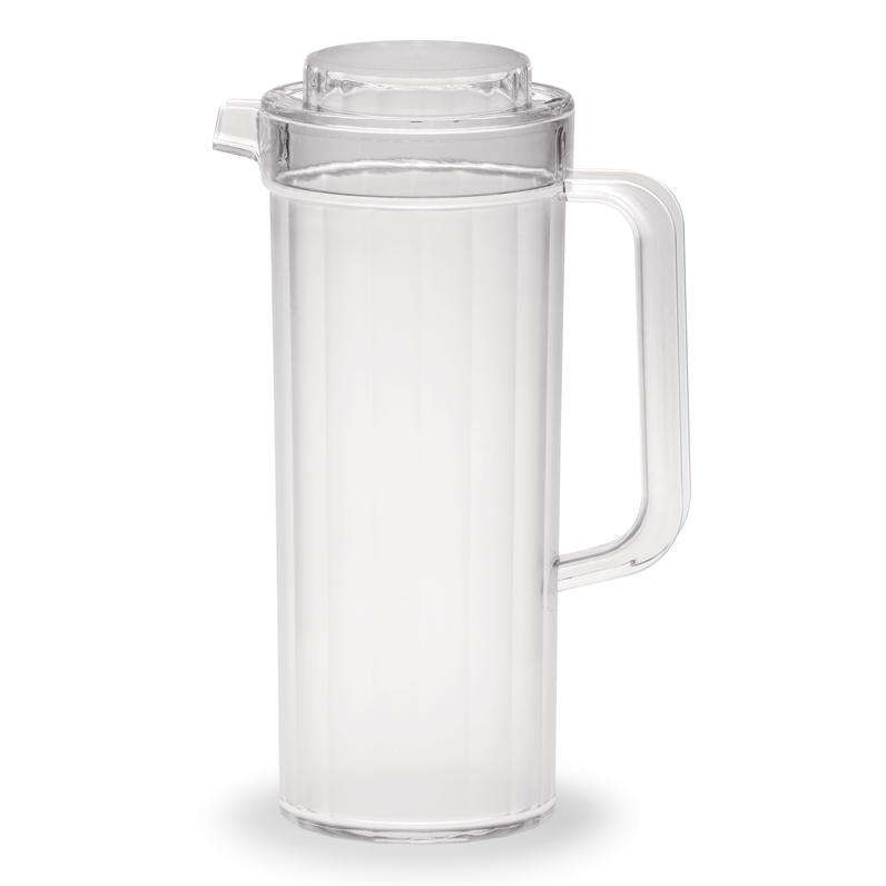 Plastic Tea Pitcher Pitcher Plastic with Measurement Juice Lemon Tea Frosted Pitcher Water Jug