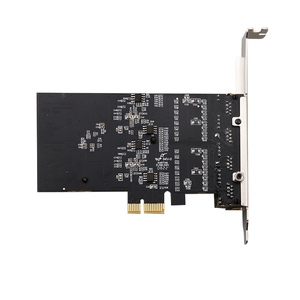 PCIe1X 1G4ポートLANカードNICPCI-Expressから10/100/1000MイーサネットクワッドLANアダプターカード1000mbpsIntel/I82571 for Server - Product Image 4