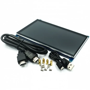 7 Zoll kompatibler 800x480 1024x600 USB kapazitiver Touchscreen 7,0 "LCD-LED-Anzeige modul für Raspberry Pi 3B/4B Raspbian