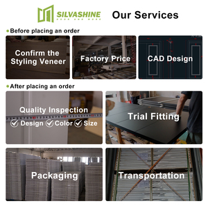 Pintu melamin kustom Modern MDF veneer Internal tahan air PVC kayu Hotel kamar tidur pintu <span class=keywords><strong>Interior</strong></span> ruang kontemporer - Product Image 5