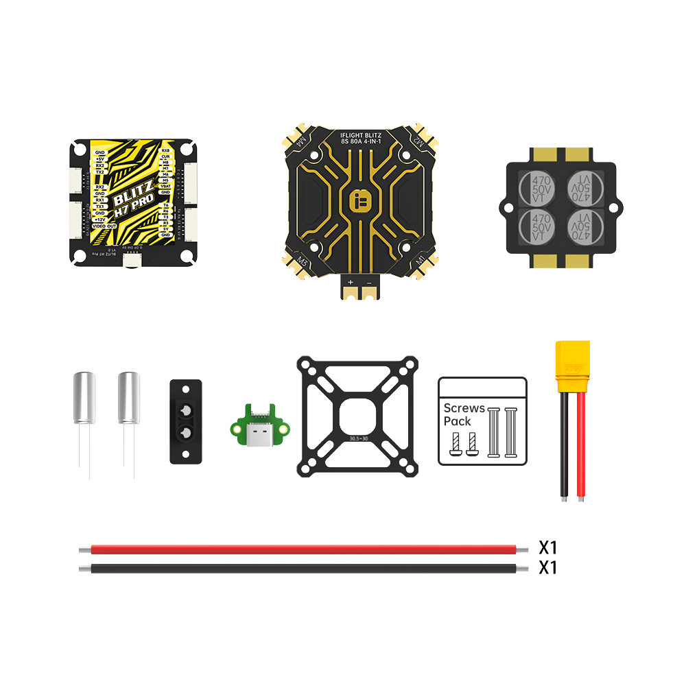 สีสันสดใส F7 PRO FC E80 A ESC