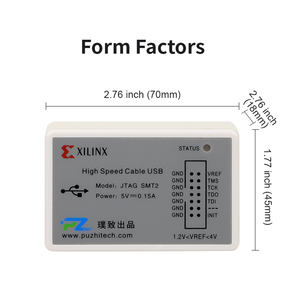 Puzhi pz-indir-x USB programcı için Xilinx FPGA cips indir tipi