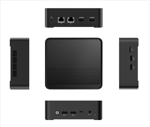 Small Portable Fanless <strong>Mini</strong> PC Intel Celeron N4000 N4120 N5095 N95 N100 4K Dual Lan Low Consumption <strong>Mini</strong> <strong>Computer</strong> - Product Image 6