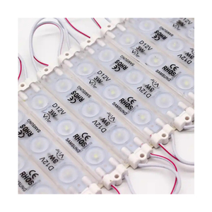 2835 <strong>CE</strong> Rohs SMD DC <strong>12V</strong>/24V 3W 3Leds Module High Brightness Waterproof Injection <strong>Led</strong> Ultrasonic Module for Advertisement - Product Image 1