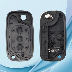 SZMAISHI 3 düğmeler 433MHZ 4A çip VA2 itmeli anahtar Flip uzaktan kumanda araba anahtarı için r-enault fabrika akıllı araç boş araba anahtarlık - Product Image 3
