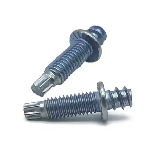 Fabrika özelleştirme olmayan standart vida ve raptiye kendinden dokunarak araba far vidalar M6 çift diş saplama cıvata araba vida - Product Image 5