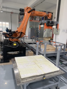 Robots universales Robot manipulador hecho a medida para apilamiento de baldosas de cerámica de carga pesada vertical/apilamiento de ladrillos de piso - Product Image 4