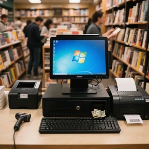 Liverdol 15 inch <span class=keywords><strong>Windows</strong></span> POS hệ thống máy với màn hình cảm ứng, Máy in nhiệt và Android tiền mặt đăng ký tùy chọn cho nhà hàng - Product Image 2