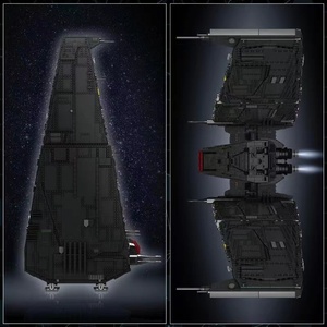 Mould king-bloques de construcción de star wars, 21011, plan UCS, Lanzadera del comando upsilon space Moc 35412, juguetes educativos de star wars, regalo