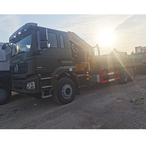 Çin fabrika düşük fiyat 20T Shaanxi H3000 kamyon monte sol el sürücü vinç katlanır bom Changjiang şanzıman motoru - Product Image 4