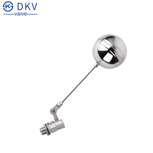 Dkv 304 Thép Không Gỉ Có Thể Điều Chỉnh <span class=keywords><strong>Float</strong></span> Van Bể Nước Khuỷu Tay Nổi Bóng Van Chủ Đề Điều Khiển Bằng Tay Nước Bóng <span class=keywords><strong>Float</strong></span> Van - Product Image 2