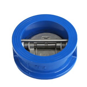 KEFA PN16 DN100 4 \ "çift plakalı yaylı geri dönüşsüz valf manuel su çekvalf ile sünek demir için epdm'li - Product Image 2