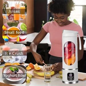 Çok fonksiyonlu suyu makinesi Blender Blender mikser elektrikli sıkacağı Mini taşınabilir Blender 3.7V + 10 bıçakları - Product Image 3