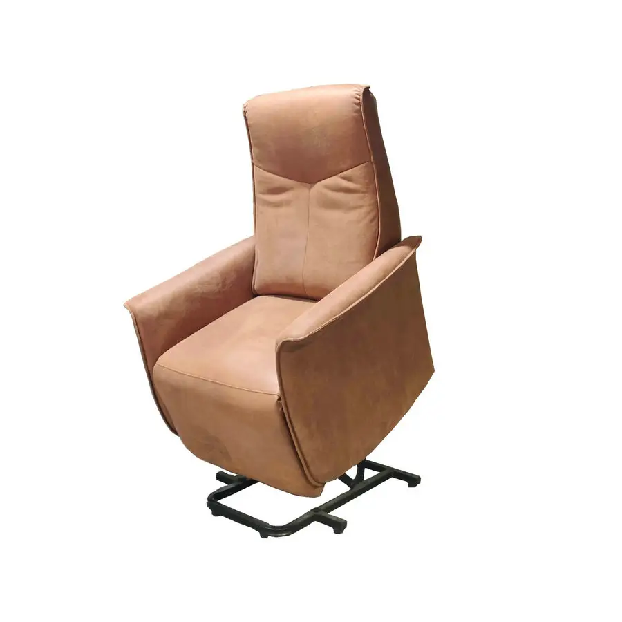 Assist Stand Up Dual Motors electric lift Leather Recliner chair Home Office Executive Reclining Lounge Chairs For The elderly