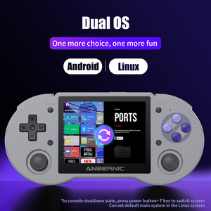 RG353P 3.5 "IPS Multi-touch Screen Console di gioco portatile RK3566 Dual OS Android Linux lettore di videogiochi WiFi RG353P - Product Image 5