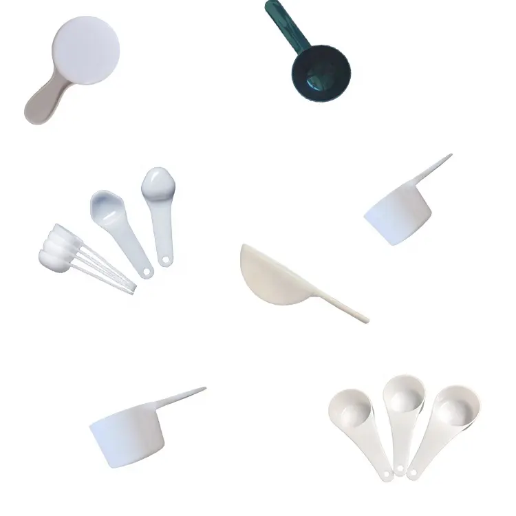 Mini plastica in polvere scala di misurazione cucchiaio di polvere di polvere scoop 2 pollici 30gr scoop 1 grammo cucchiaio da portata