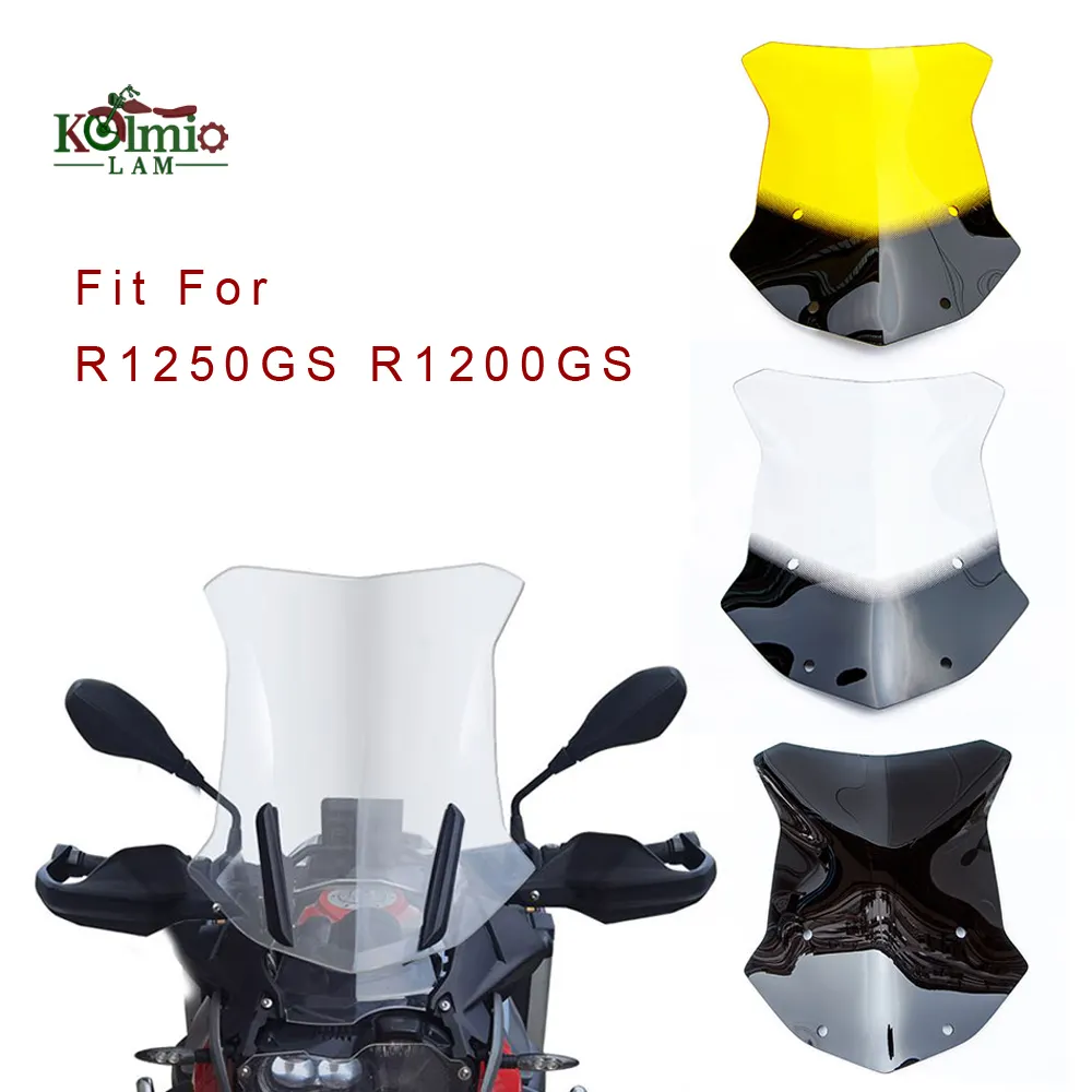 Kolmio-Lam Motorfiets Voorruit Voor Bmw R1200GS Adv Lc R1250GS R1200 R 1200 R1250 Gs 2013-2022 Wind screen Protector Deflector