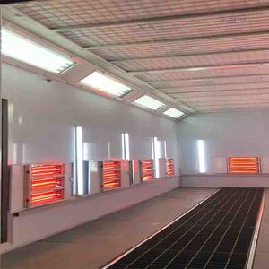 Xinaoxin Electric and Diesel-Burner Heated Vehicle <strong>Spray</strong> Paint Booth with LED Lighting Fiber Glass Filter for Spraying <strong>Baking</strong> - Product Image 4