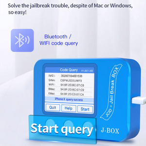 JC Jail Break Box Programador JCID Bypass ID iCloud Comprobación de contraseña para Wifi BT Dirección Face ID & True Tone Tool