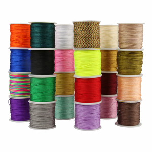 Cuerda de alambre de nailon fuerte de alta calidad para pulsera, joyería multicolor para tejer y hacer manualidades - Product Image 3