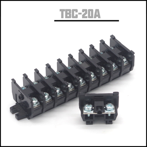 端子台TBC-10a 20A30A TBR-10A20A30A大電流配線端子板 - Product Image 3