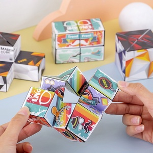 Cross-Border New 3D Mini for <strong>Rubik's</strong> Cube Geometric Puzzle Decompression Educational <strong>Toys</strong> Box Packing for Wholesale - Product Image 3