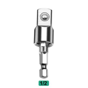 3PCS 360&deg; Drill Screwdriver Sleeve Universal <strong>Adapter</strong> Hexagonal Shank Turn Square Head Swivel Extension Tool Set <strong>Socket</strong> <strong>Adapter</strong> - Product Image 3