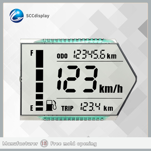 Custom 7 segmento Display per moto SJXDGW015 HTN positivo antiriflesso personalizzato moduli schermo per strumenti LCD - Product Image 6