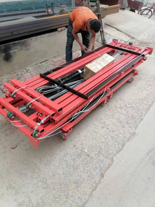 Andamio eléctrico móvil Chapado en zinc personalizado para la construcción 2-10M escalera de andamio plegable polipasto eléctrico - Product Image 6
