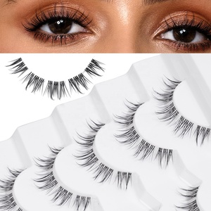 MAGEFY ince görünmez bant ön kesim segmenti kirpik uzantıları özel etiket diy bölümlenmiş küme lashes şeritler - Product Image 5
