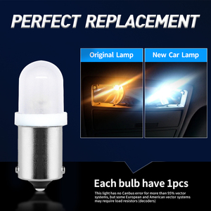 BA9S 44 47 tilt oyunu makinesi T4W süngü AC 6V LED ampul lamba için sinyal ışığı araba olmayan gölgelenme anti-titrek güçlendirme - Product Image 3