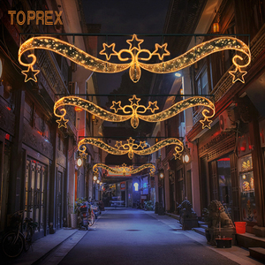 Large Commercial Display <strong>LED</strong> <strong>Snowflake</strong> Cross Street Light Animated Decorations for Halloween Outdoor Lighted Arch for Landscape - Product Image 6