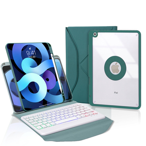 2023 New Design Luxury Magnetic Backlit Keyboard Case with Touchpad for <strong>iPad</strong> 10.<strong>2</strong> 2019 2020 2021 <strong>Cover</strong> - Product Image 1