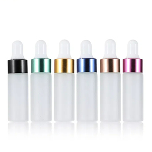 1ml/2ml/3ml/<strong>5ml</strong> Frosted Glass Vials Sample <strong>Dropper</strong> <strong>Bottles</strong> Mini <strong>Dropper</strong> <strong>Bottles</strong> Pink Cap - Product Image 4